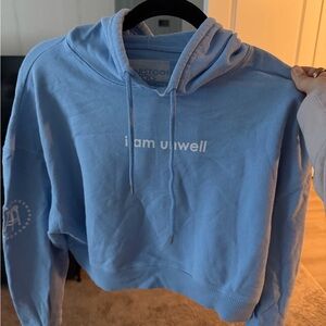 Barstool Sports Women's Blue Hoodie